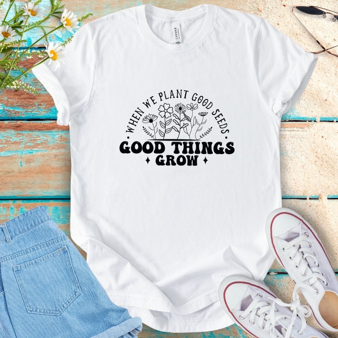 Flower Quote Tee