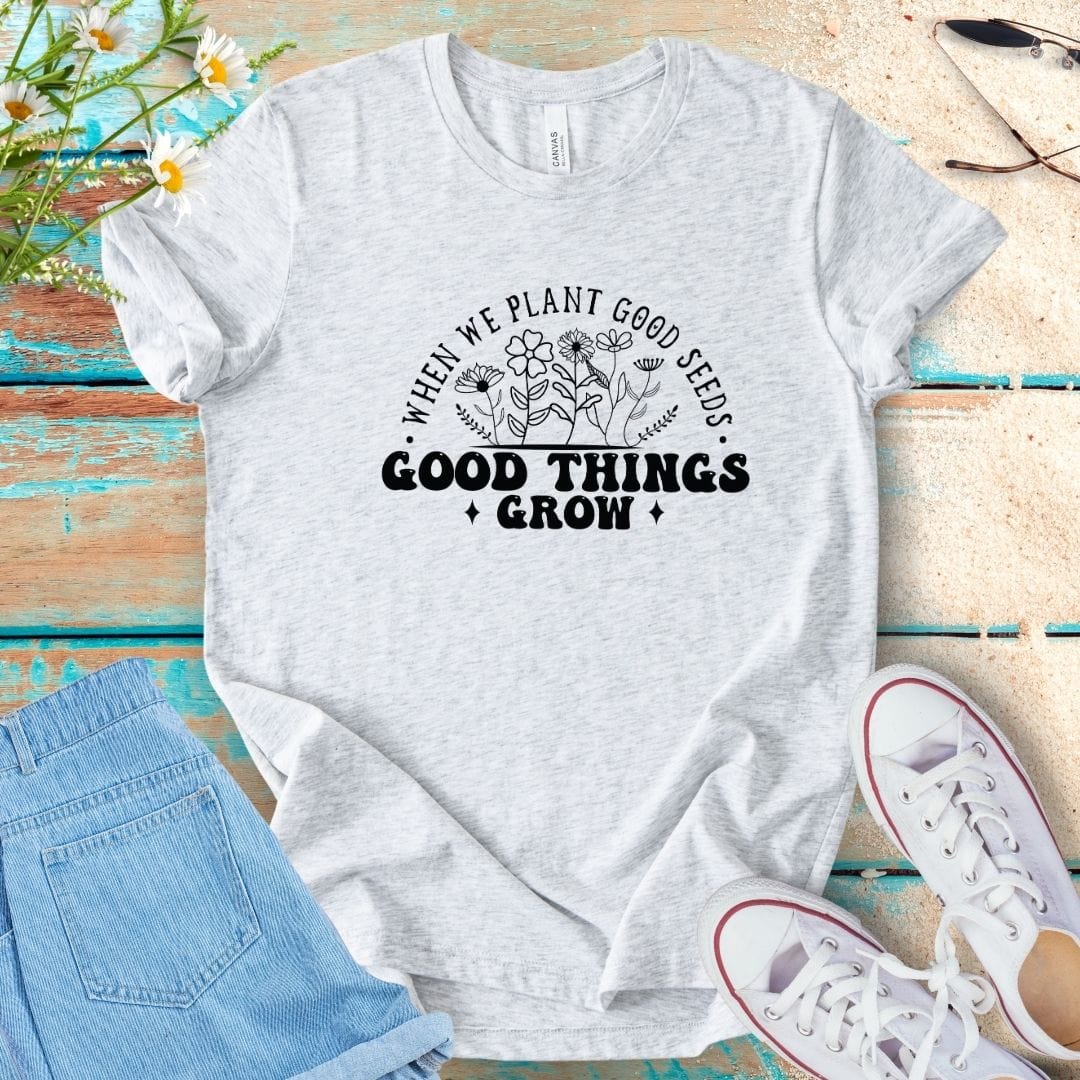Flower Quote Tee
