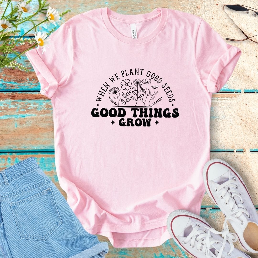 Flower Quote Tee