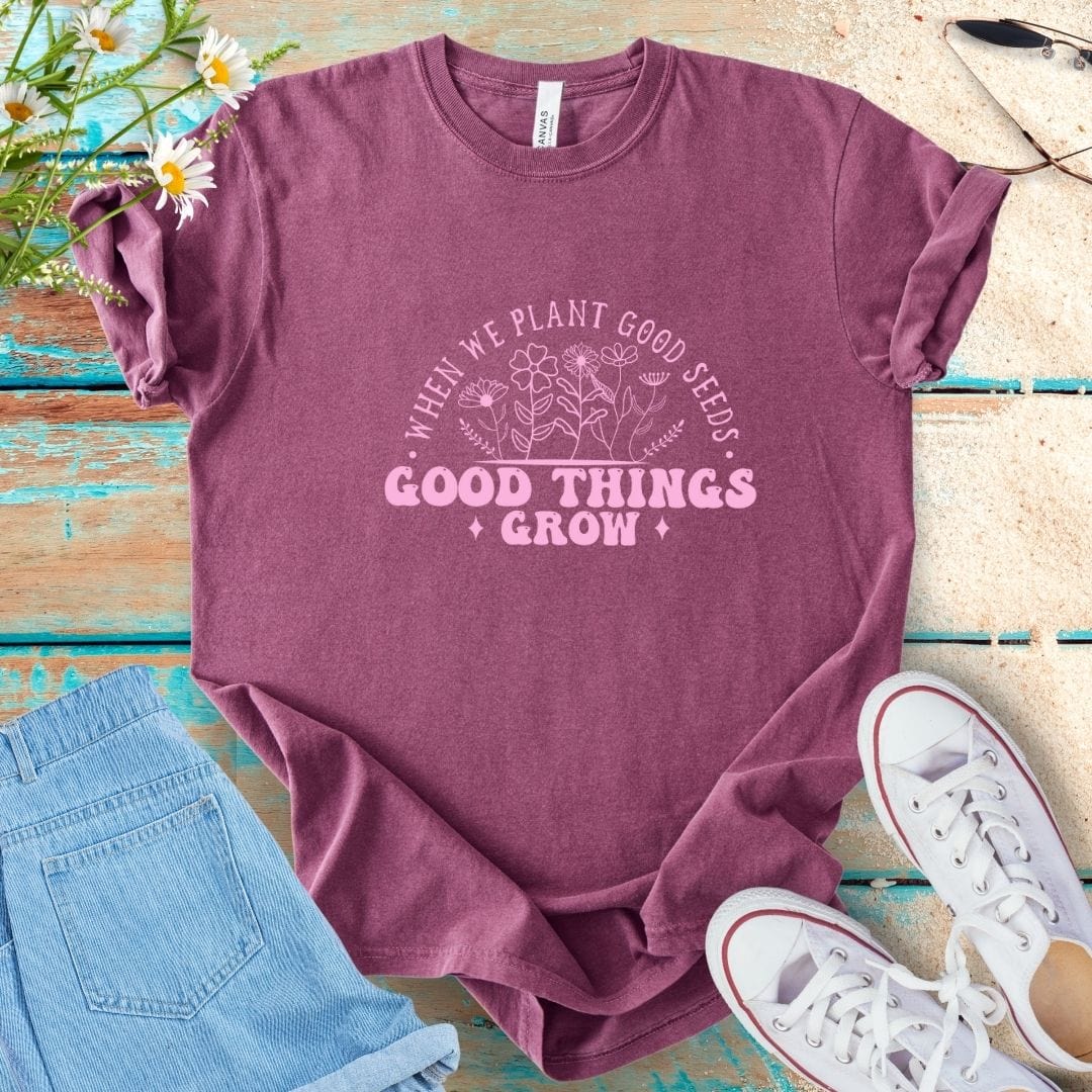 Flower Quote Tee