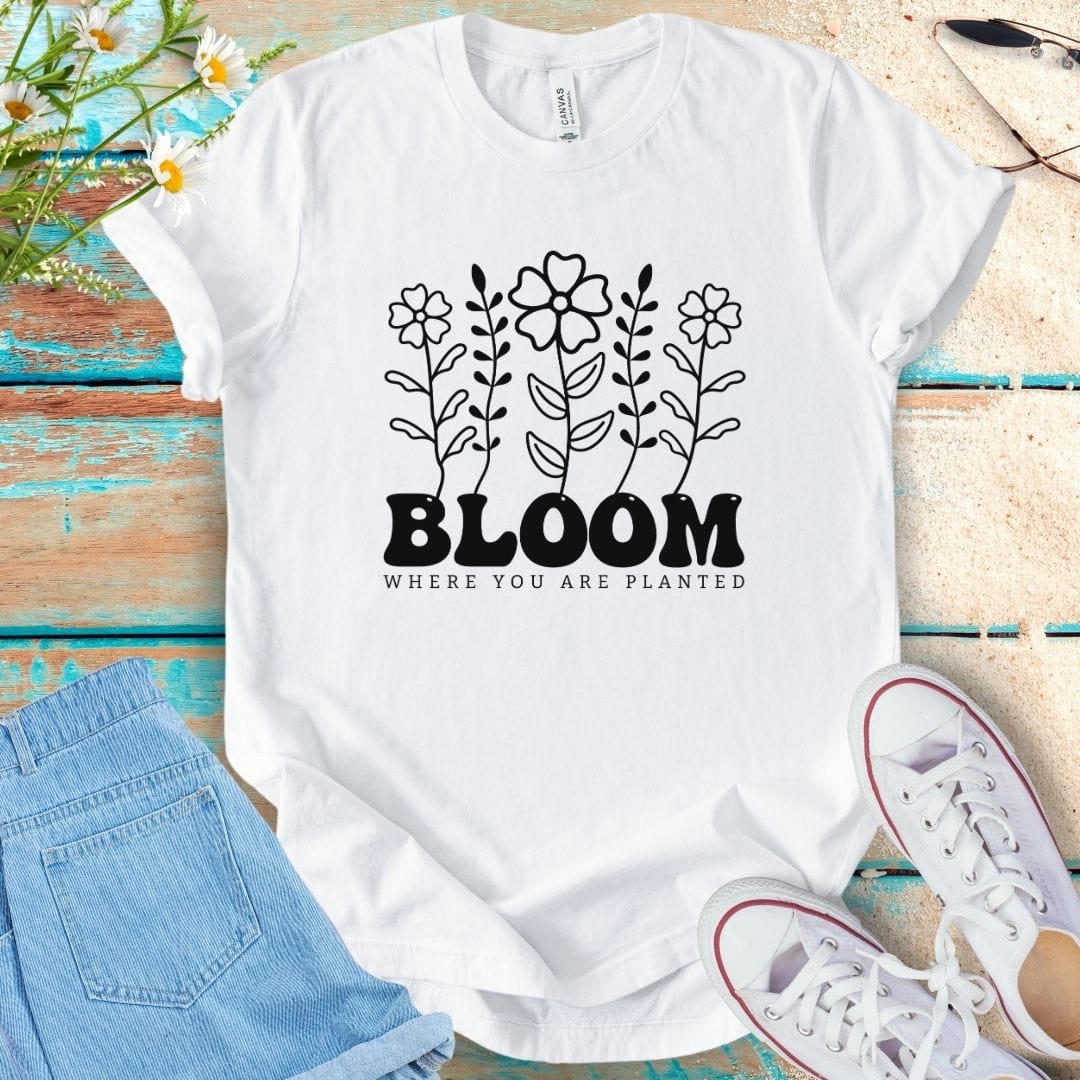 Flower Quote Tee