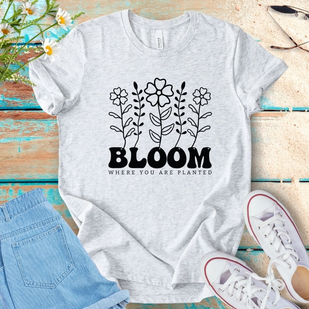 Flower Quote Tee