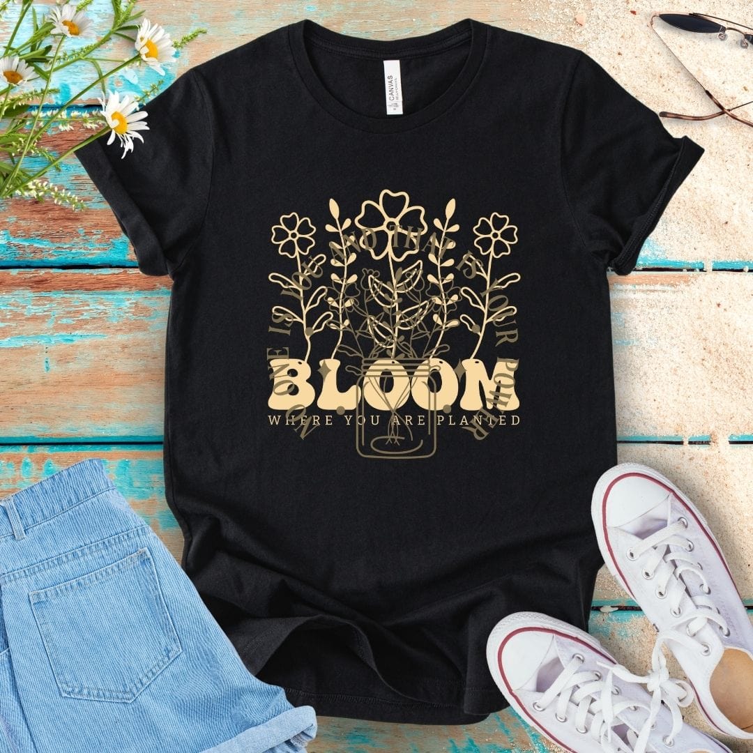 Flower Quote Tee