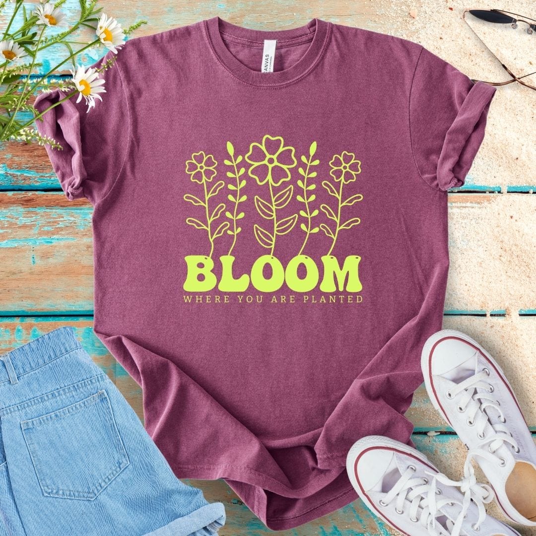 Flower Quote Tee