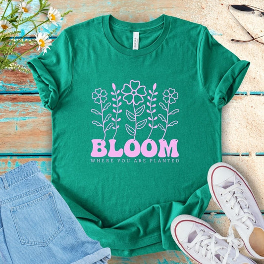 Flower Quote Tee