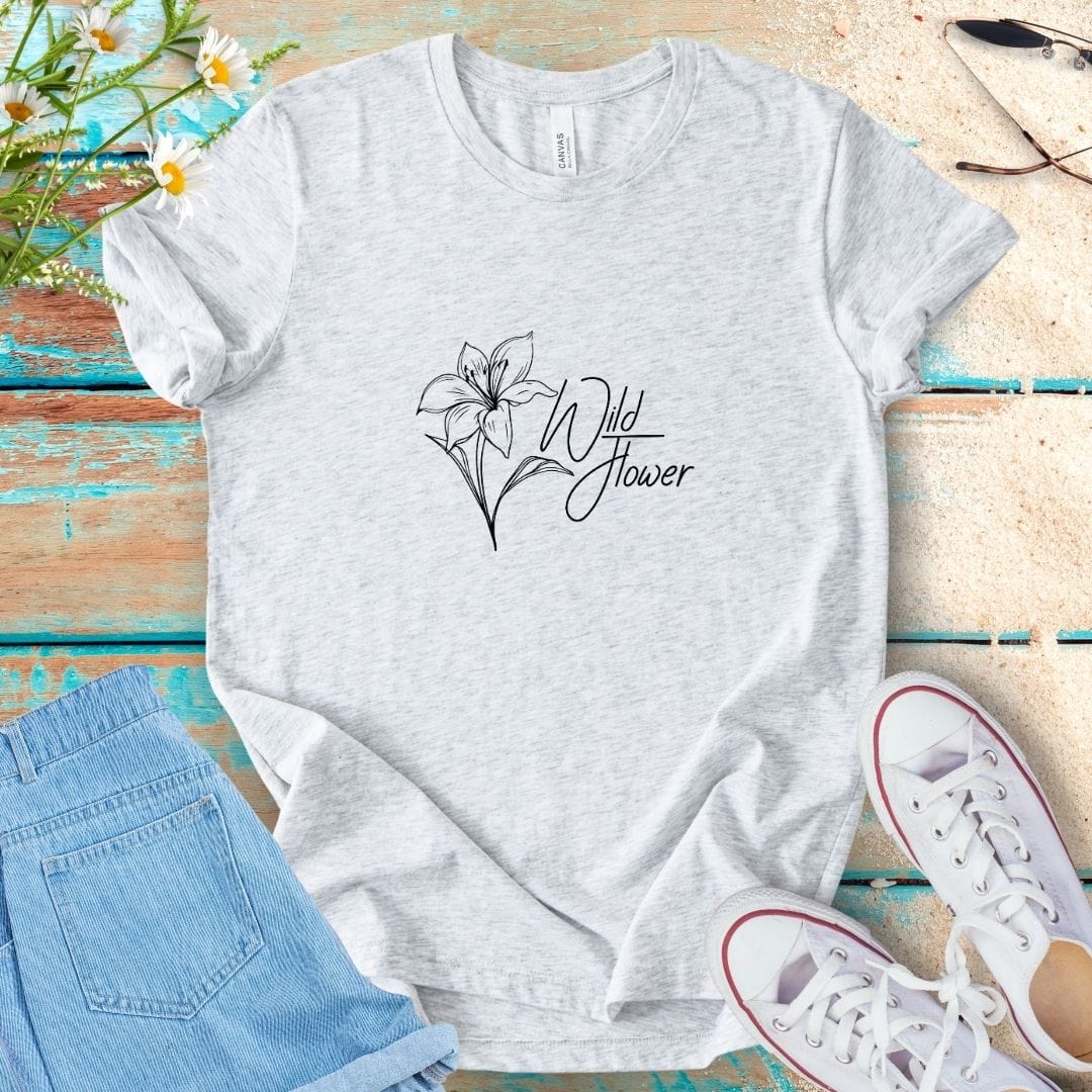 Flower Quote Tee