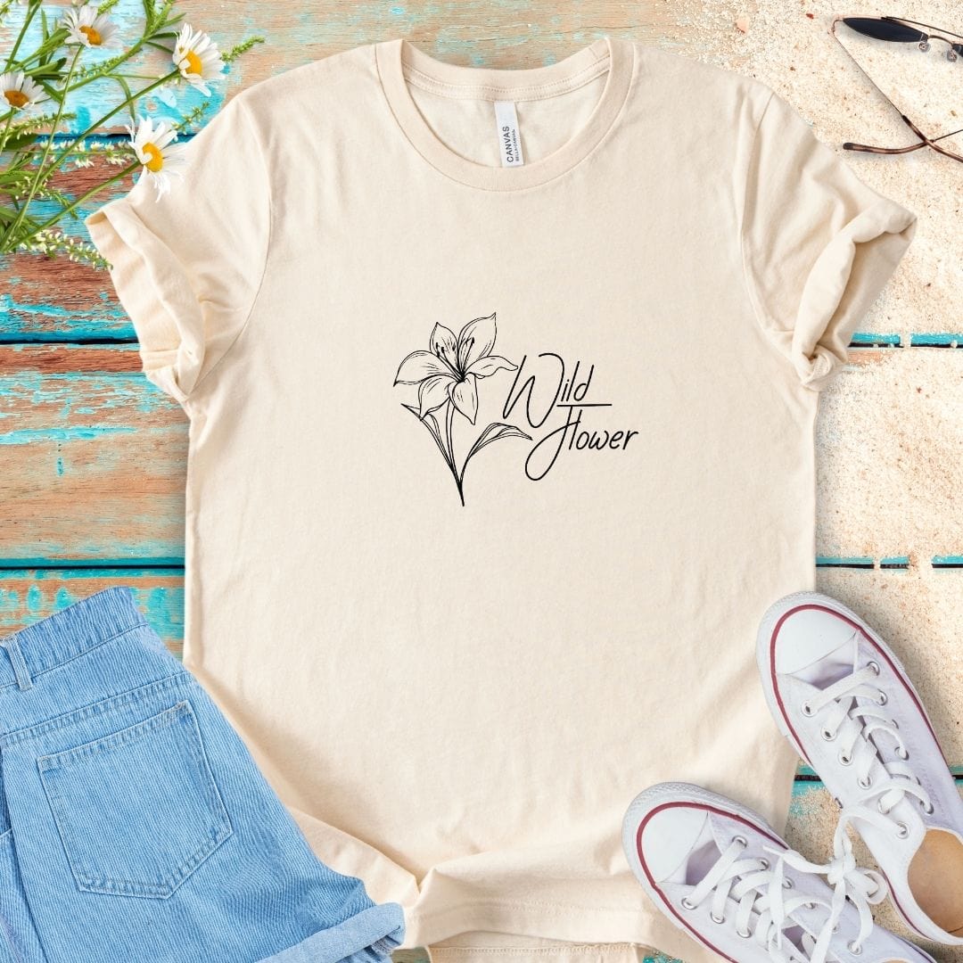 Flower Quote Tee