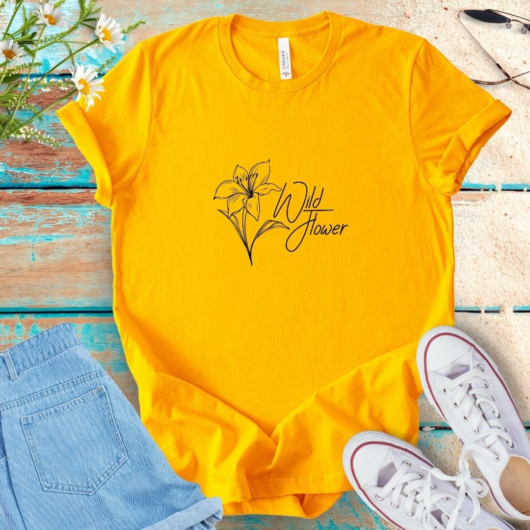 Flower Quote Tee