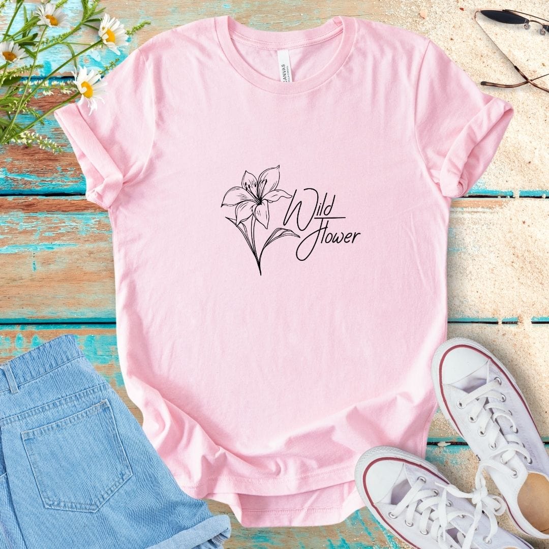 Flower Quote Tee