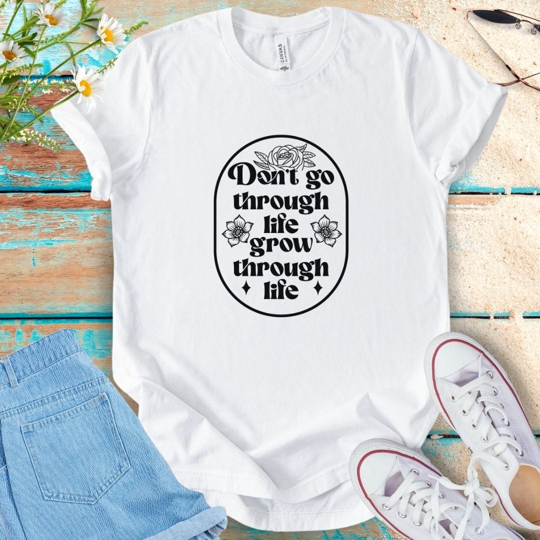Flower Quote Tee