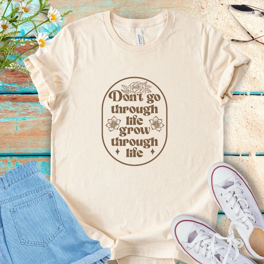 Flower Quote Tee