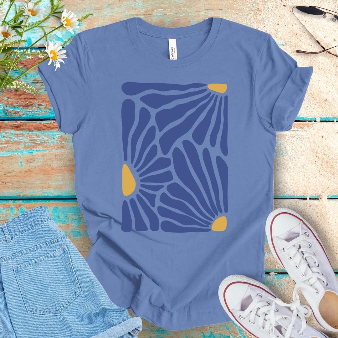 Abstract Flower Tee