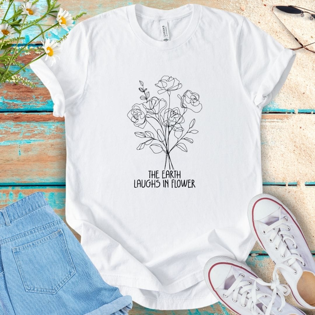 Flower Quote Tee