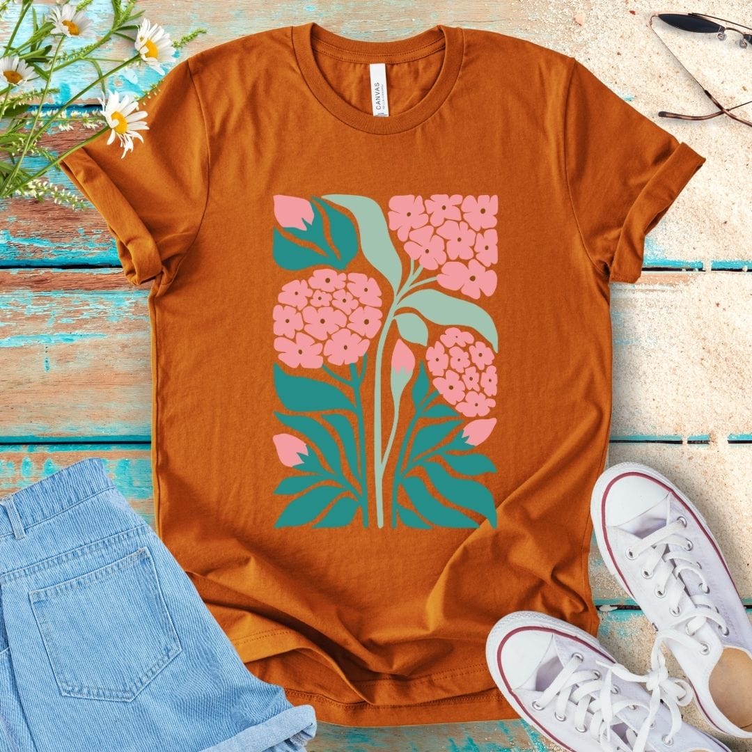 Abstract Flower Tee