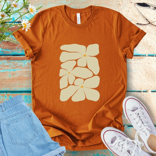 Abstract Flower Tee