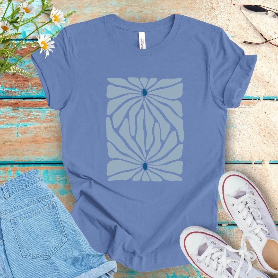 Abstract Flower Tee