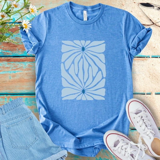 Abstract Flower Tee