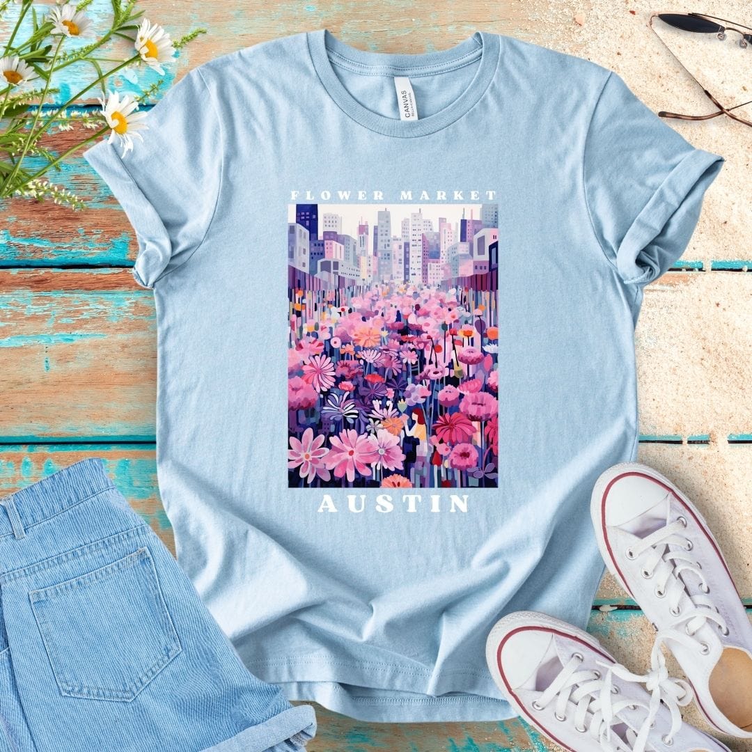 Flower Market Tee - Austin