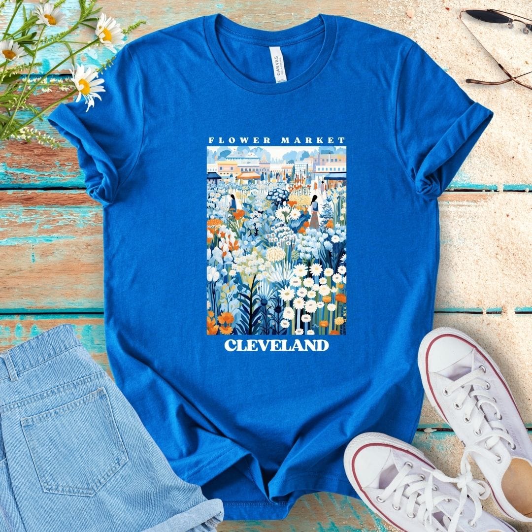 Flower Market Tee - Cleveland
