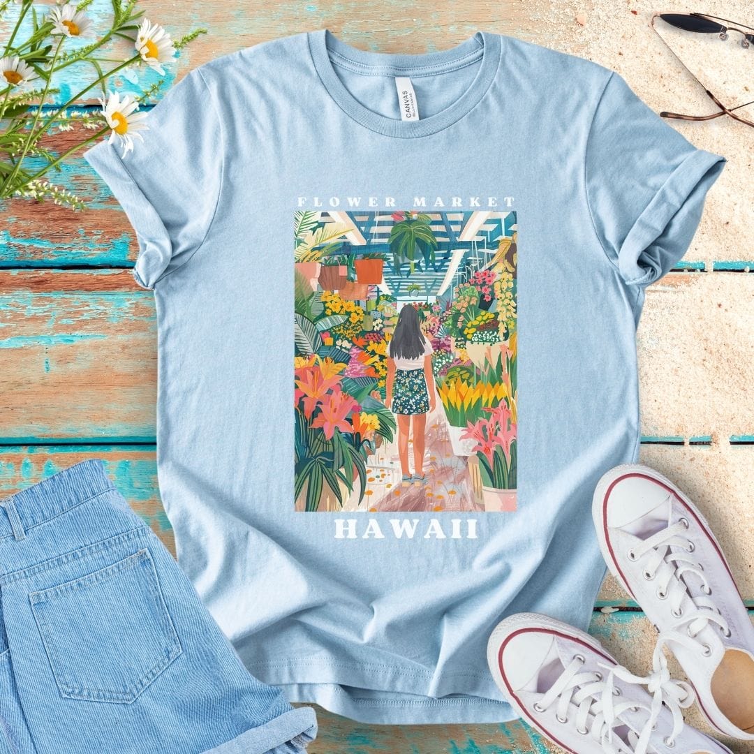 Flower Market Tee - Hawaii