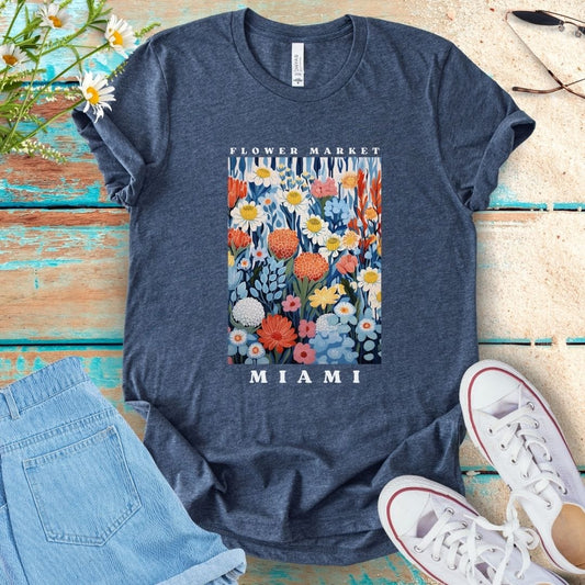Flower Market Tee - Miami