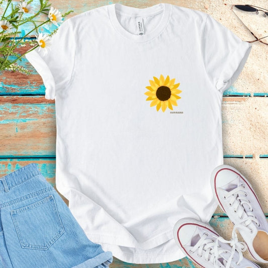 Watercolor Flower Tee