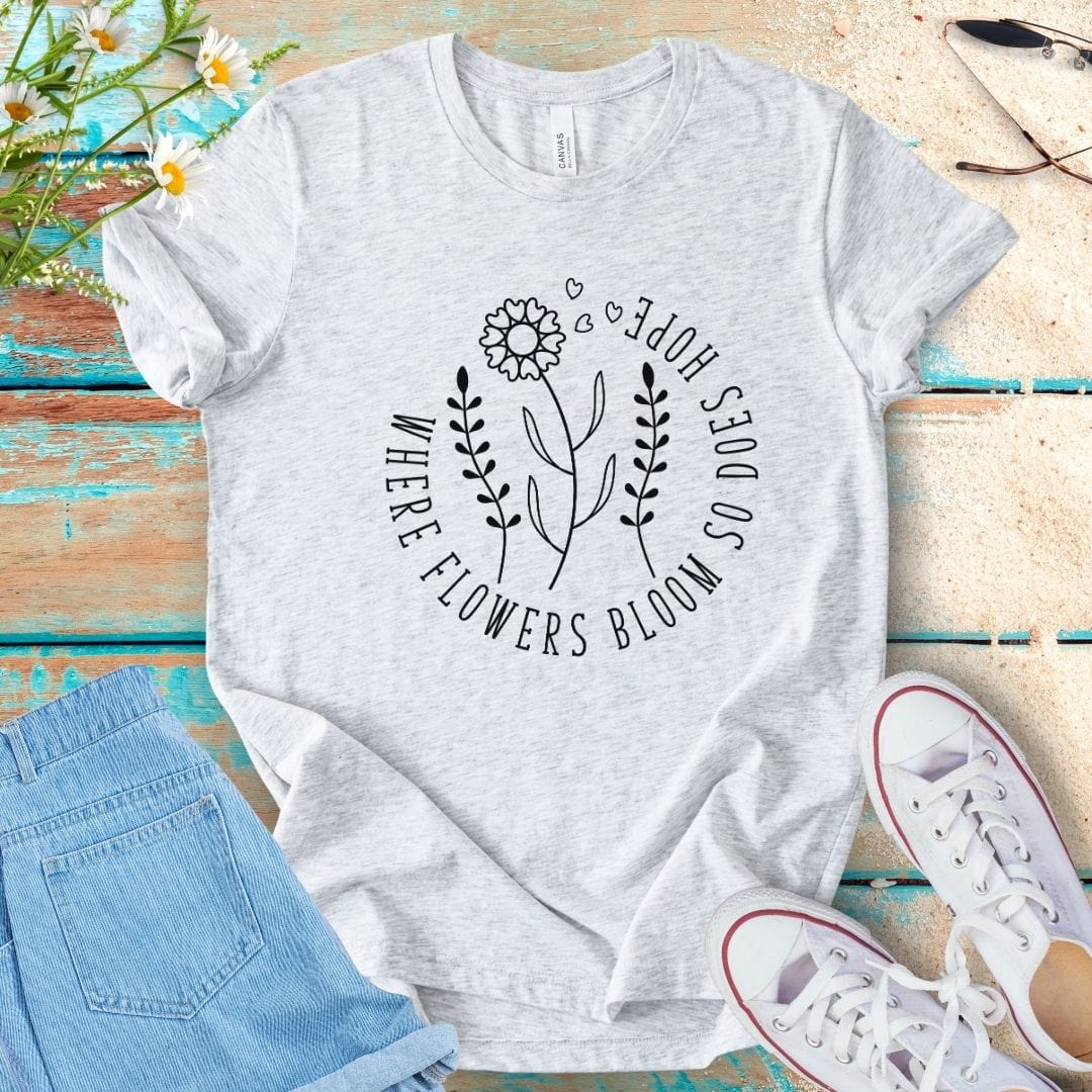 Flower Quote Tee