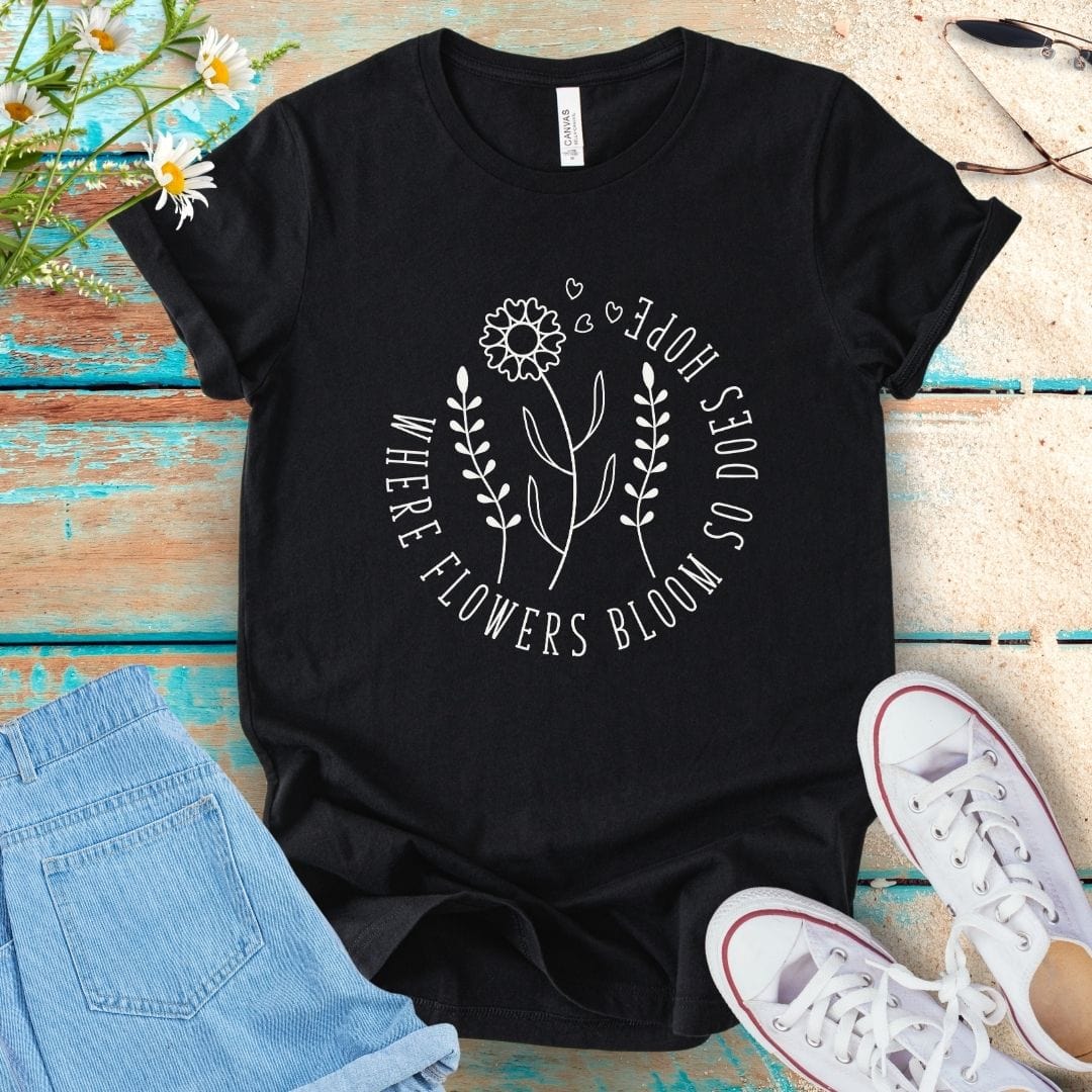 Flower Quote Tee