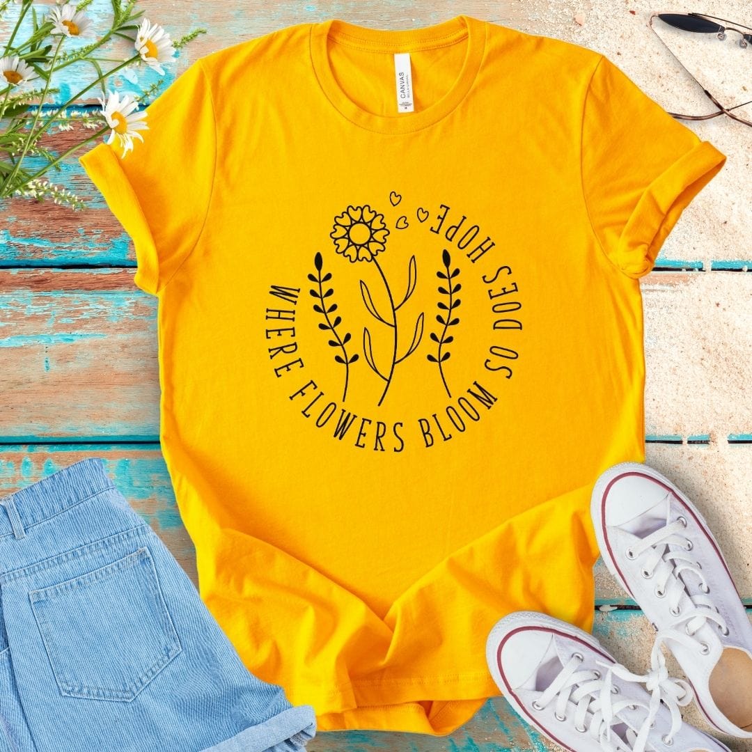 Flower Quote Tee