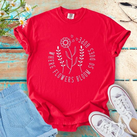 Flower Quote Tee