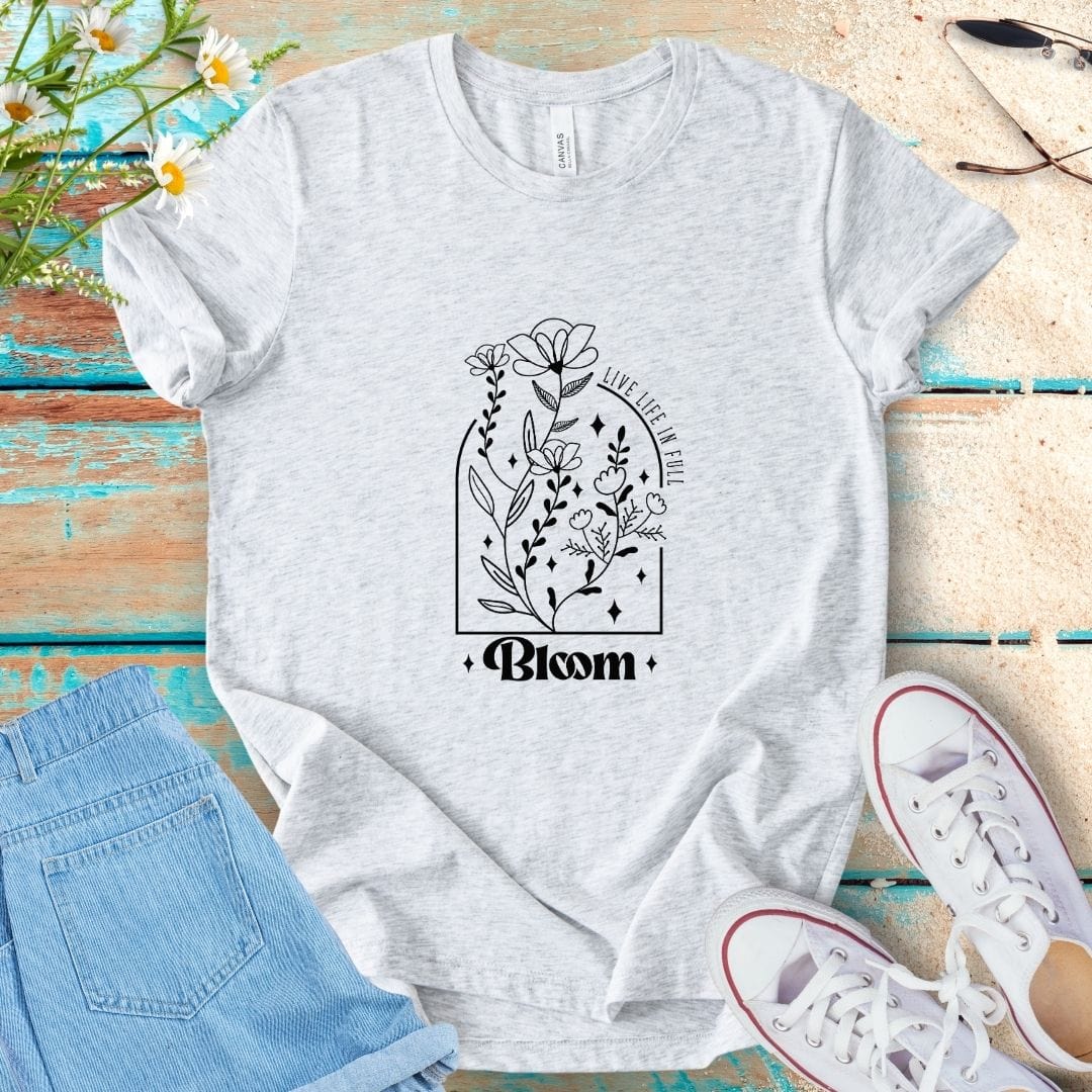 Flower Quote Tee