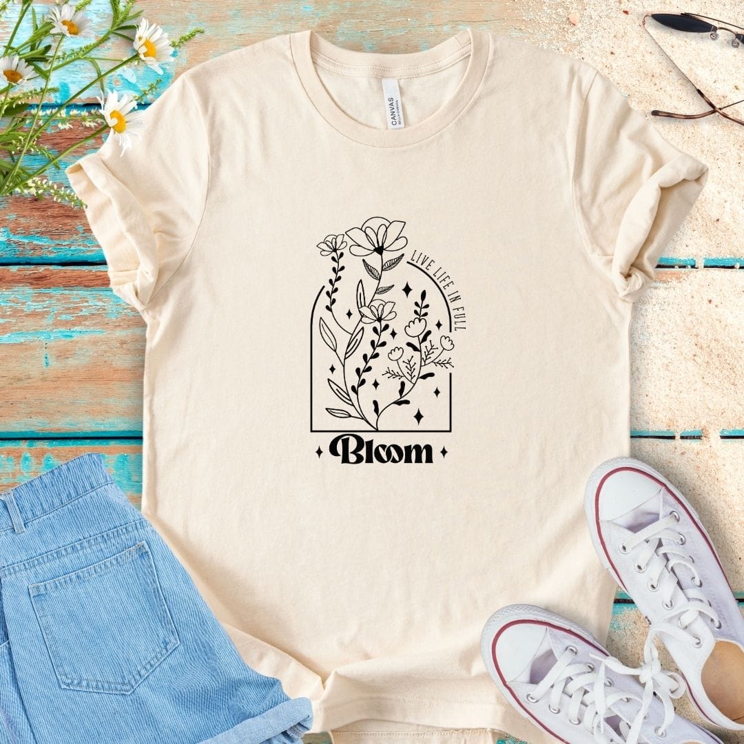 Flower Quote Tee