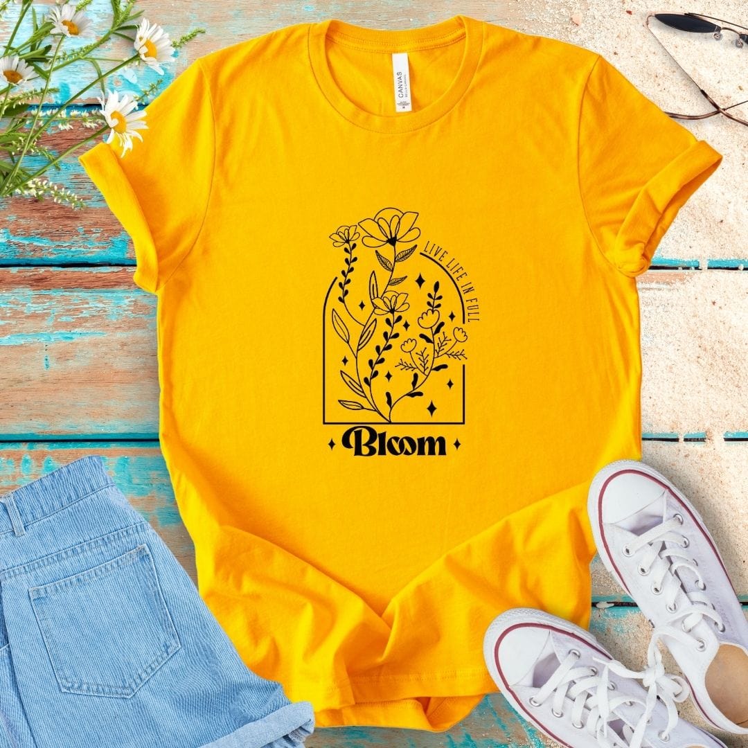 Flower Quote Tee