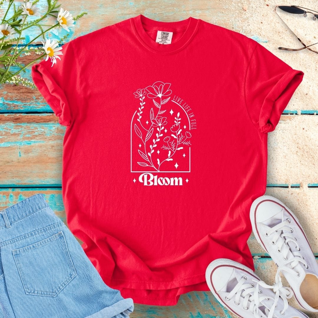 Flower Quote Tee