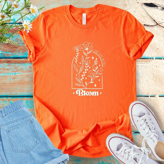 Flower Quote Tee