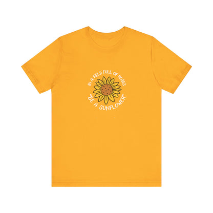 Flower Quote Tee