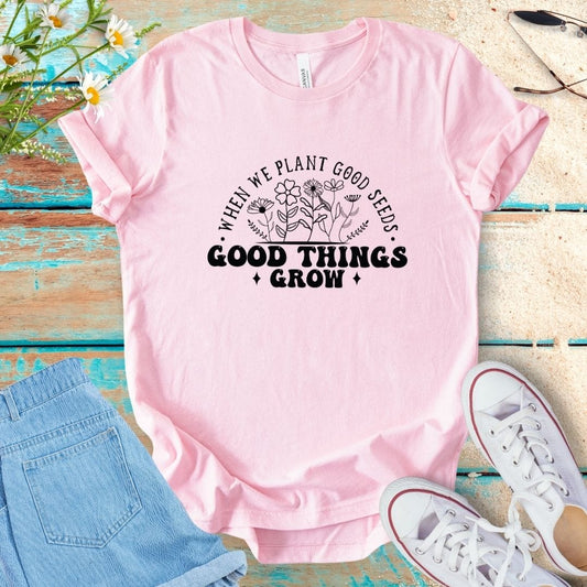 Flower Quote Tee