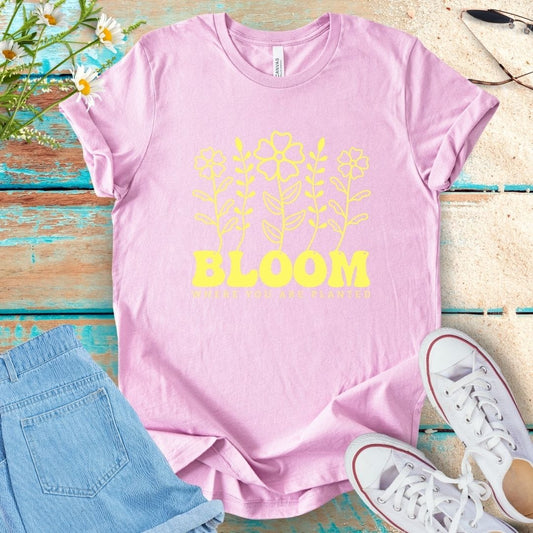 Flower Quote Tee