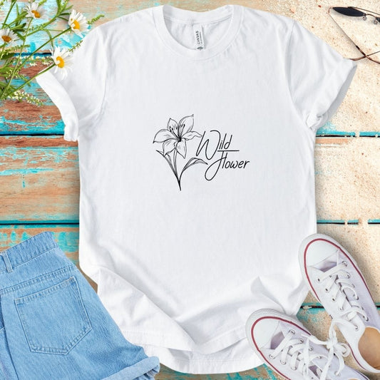 Flower Quote Tee