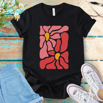 Abstract Flower Tee