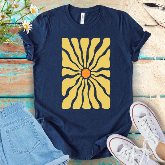 Abstract Flower Tee