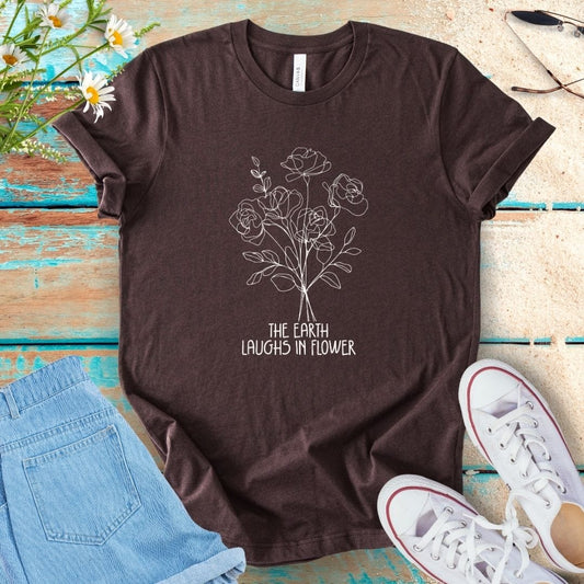 Flower Quote Tee