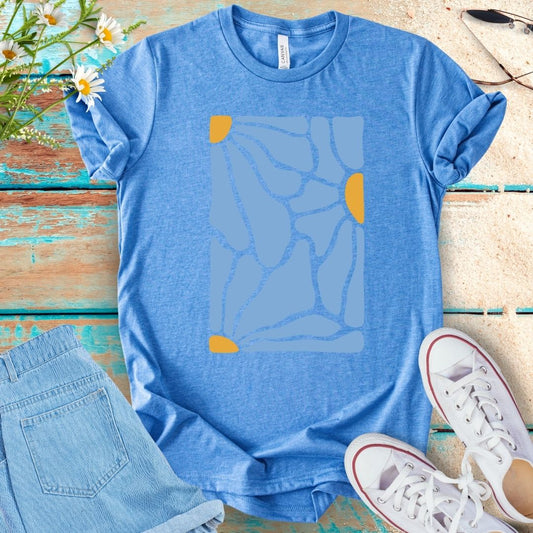 Abstract Flower Tee