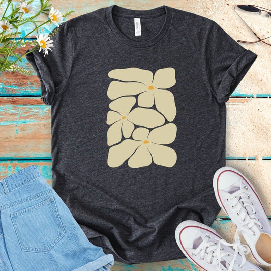 Abstract Flower Tee