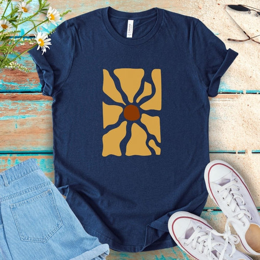 Abstract Flower Tee