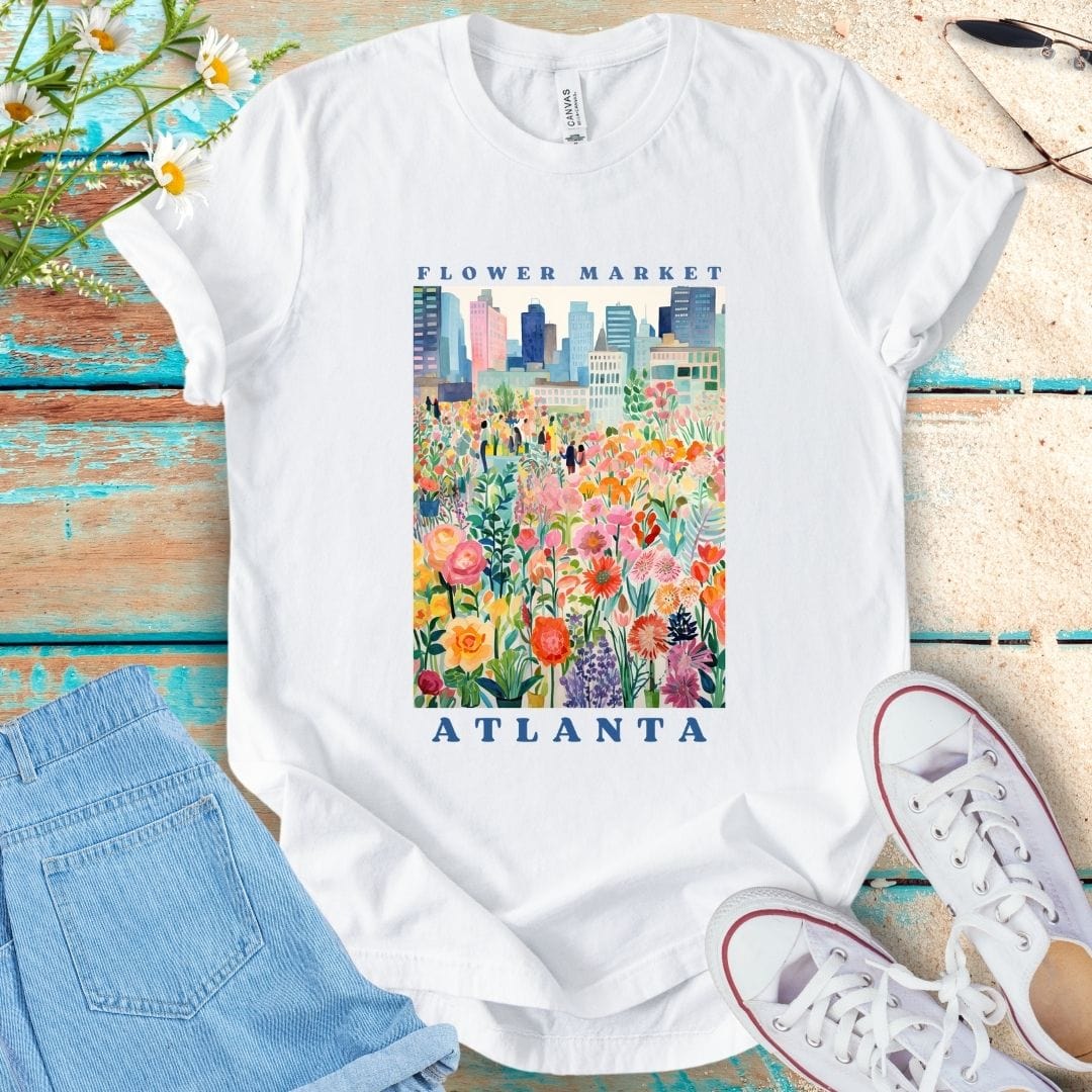 Flower Market Tee - Atlanta