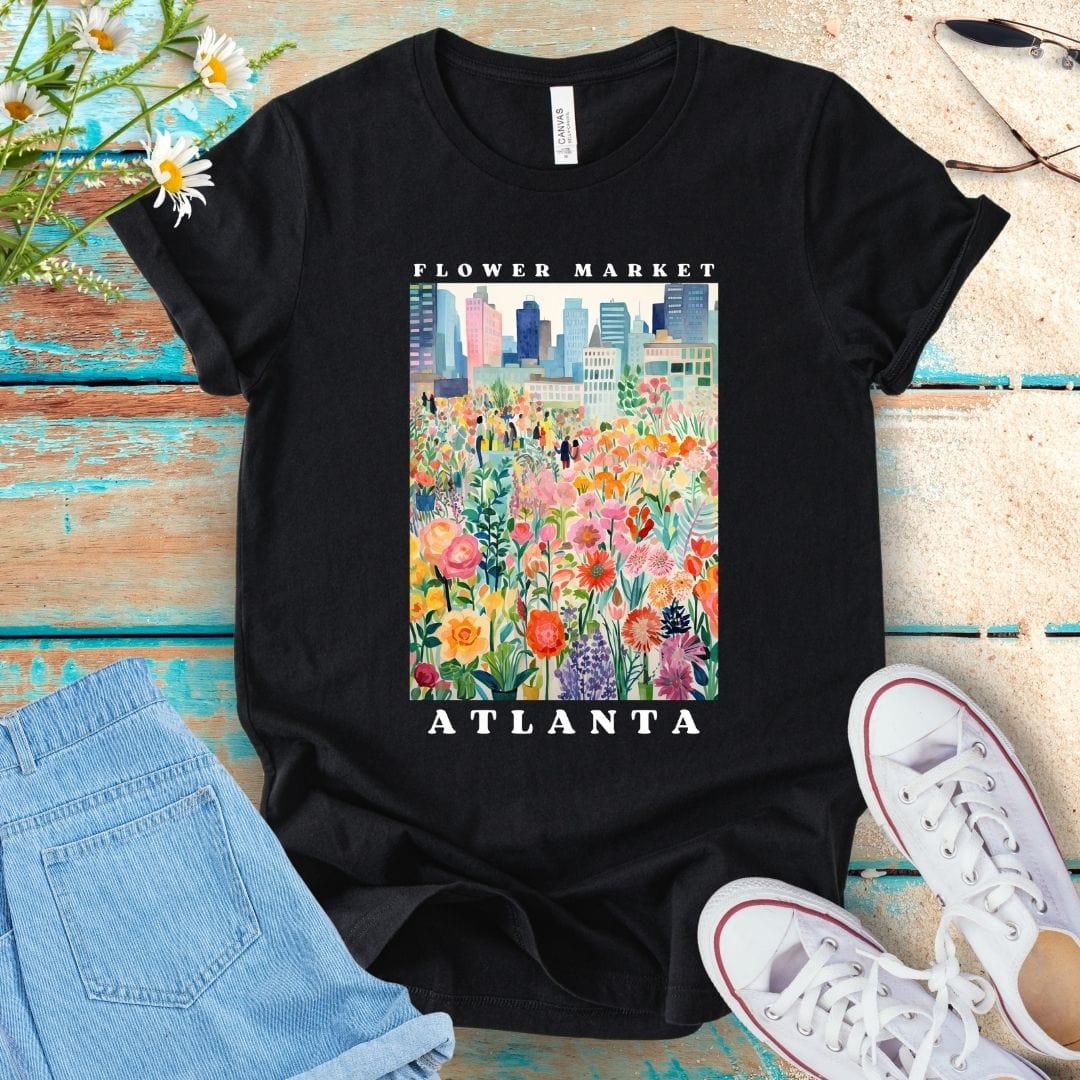 Flower Market Tee - Atlanta