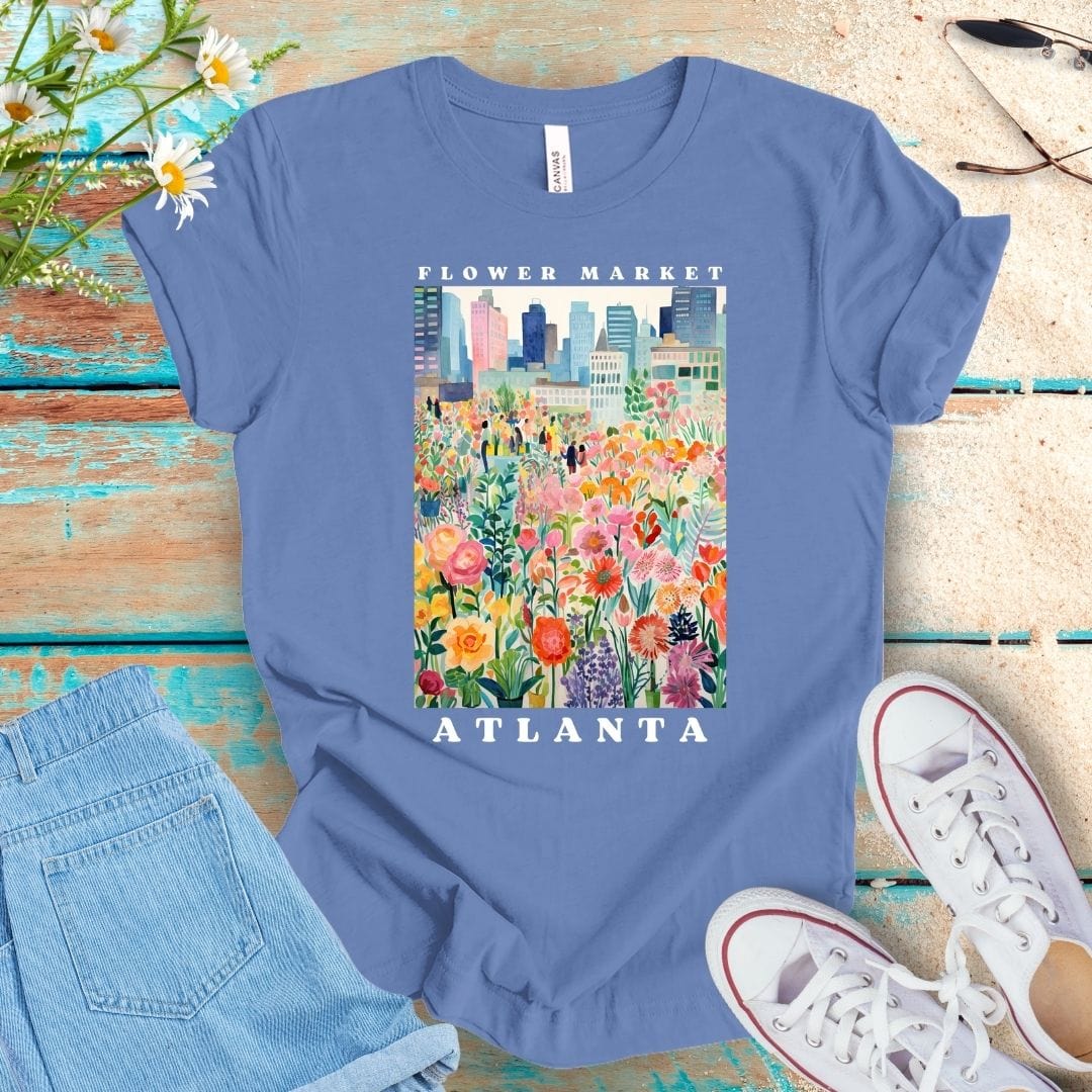 Flower Market Tee - Atlanta