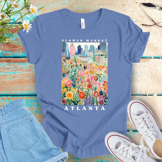 Flower Market Tee - Atlanta