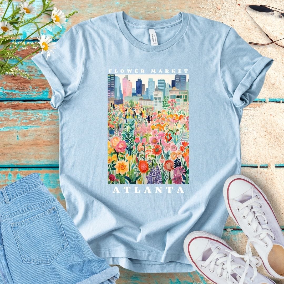 Flower Market Tee - Atlanta